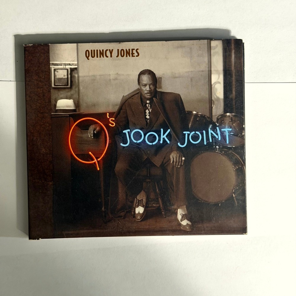 Quincy Jones Q's Jook Joint CD 1995 Qwest Records Digipak 9362-45875-2